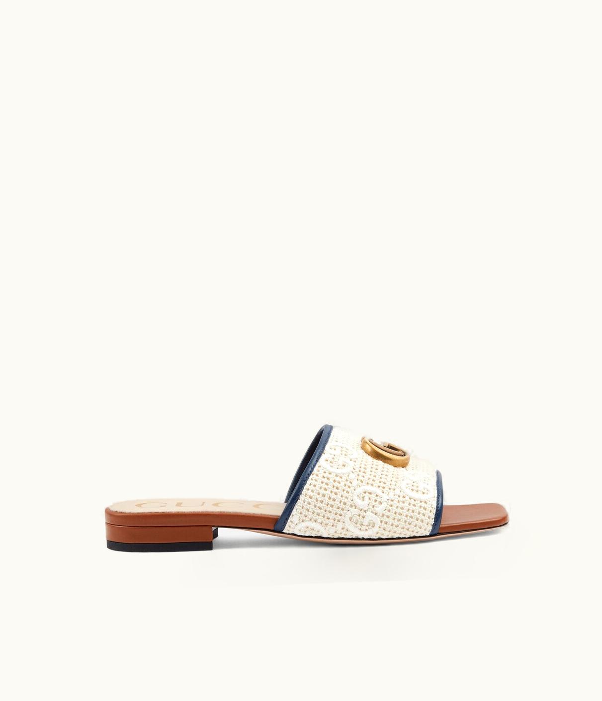 Gucci Gucci Women's Slide Sandal With Double G UZ0135816