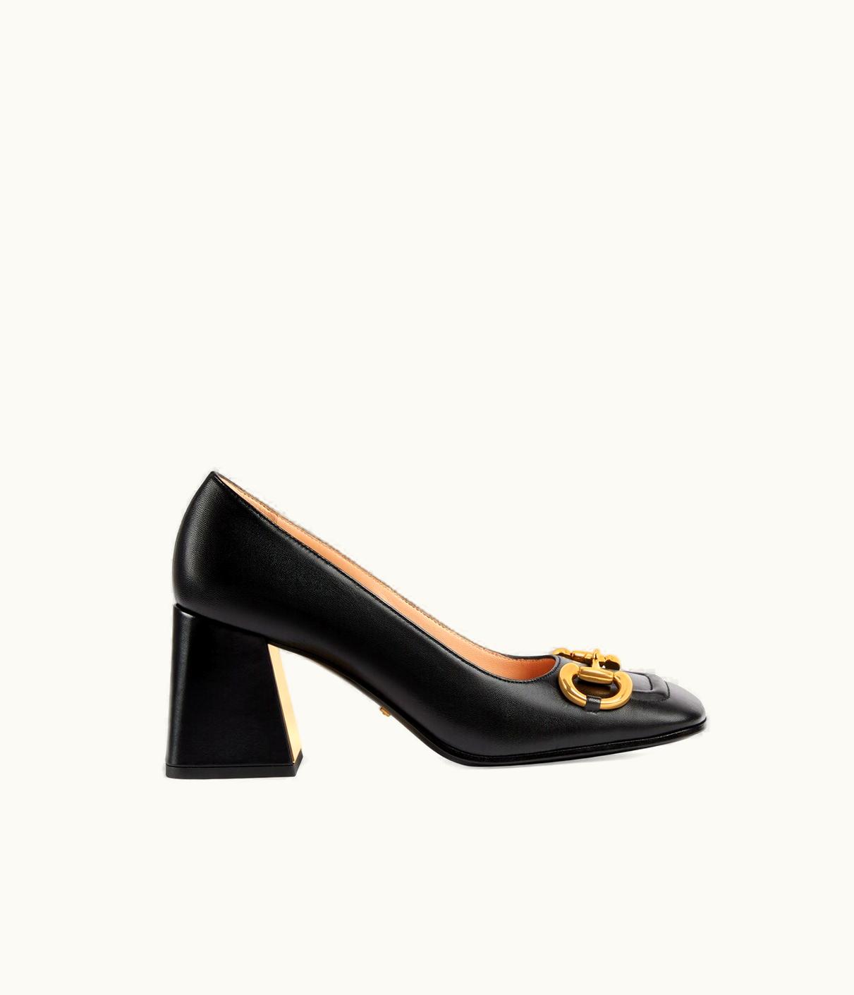 Gucci Gucci Women's Mid-Heel Pump With Horsebit UZ0135821