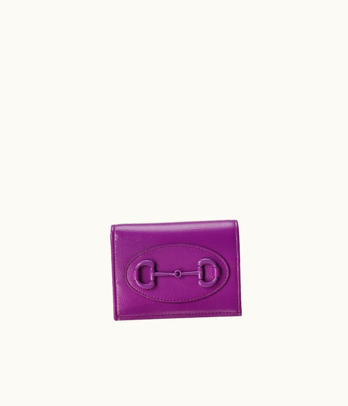 Gucci Gucci Horsebit 1955 Card Case Wallet UZ0135906