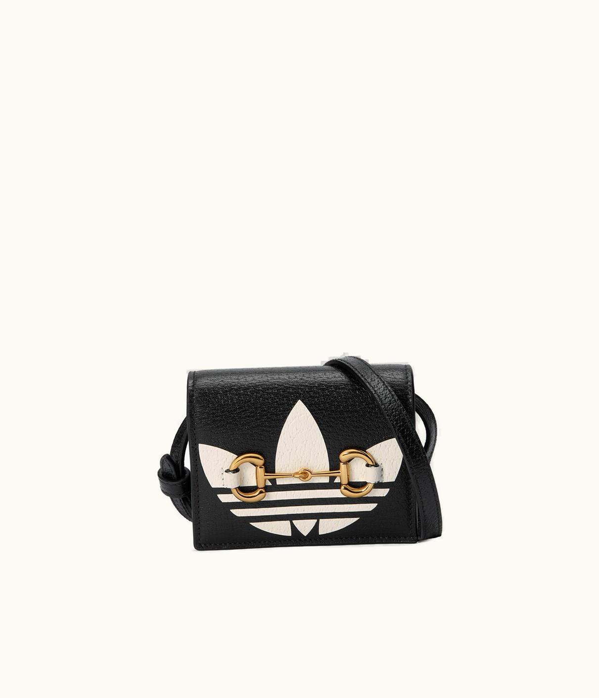 Gucci Gucci Adidas X Gucci Card Case With Horsebit UZ0135916