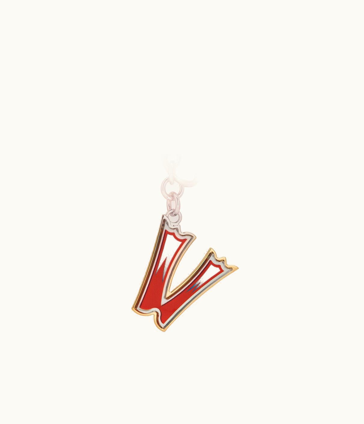 Gucci Gucci Letter V Plexiglas Keychain