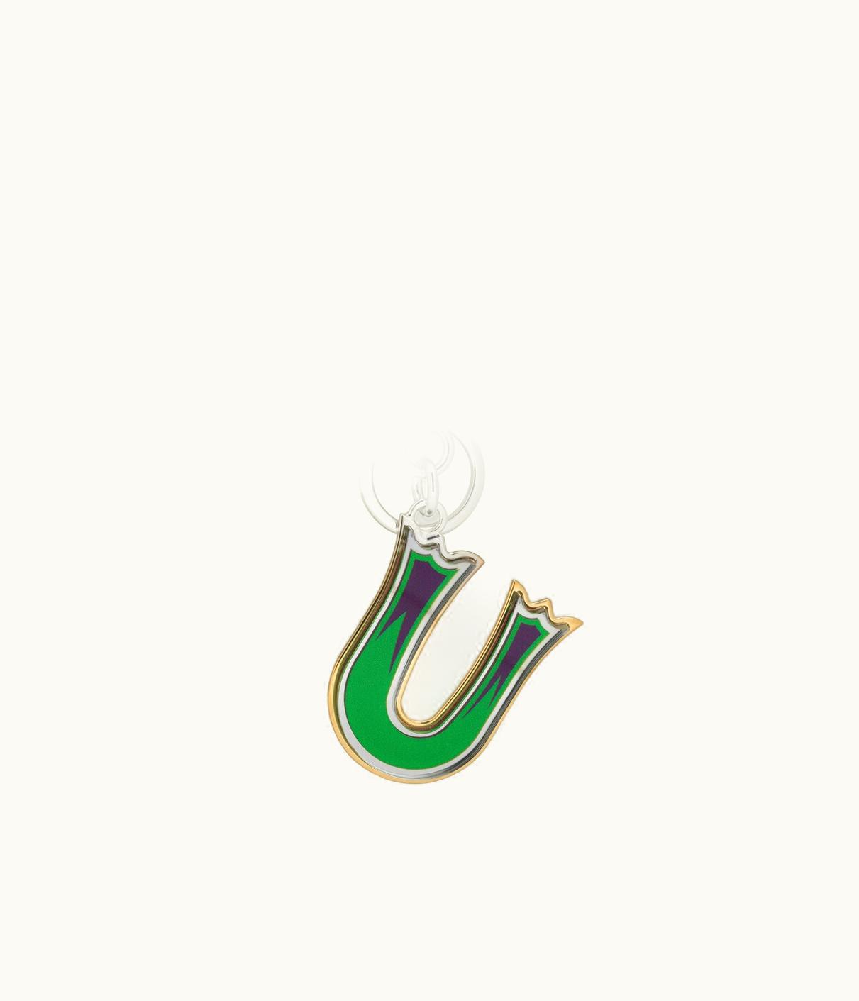 Gucci Gucci Letter U Plexiglas Keychain
