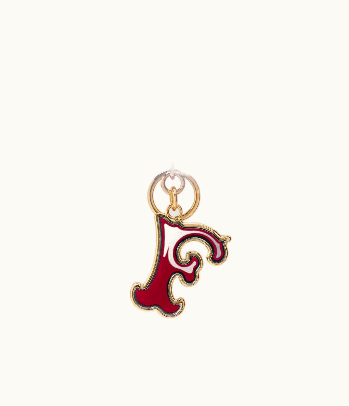 Gucci Gucci Letter F Plexiglas Keychain
