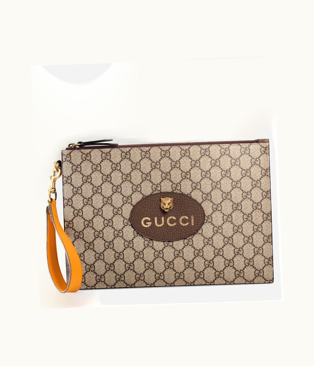 Gucci Gucci Neo Vintage GG Supreme Pouch
