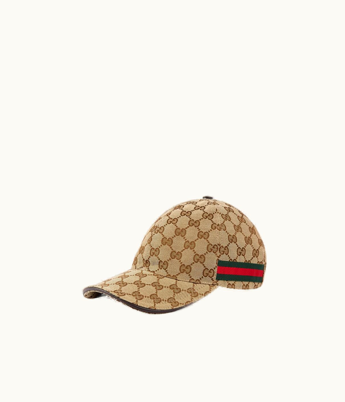 Gucci Gucci Original GG Canvas Baseball Hat With Web UZ0136065