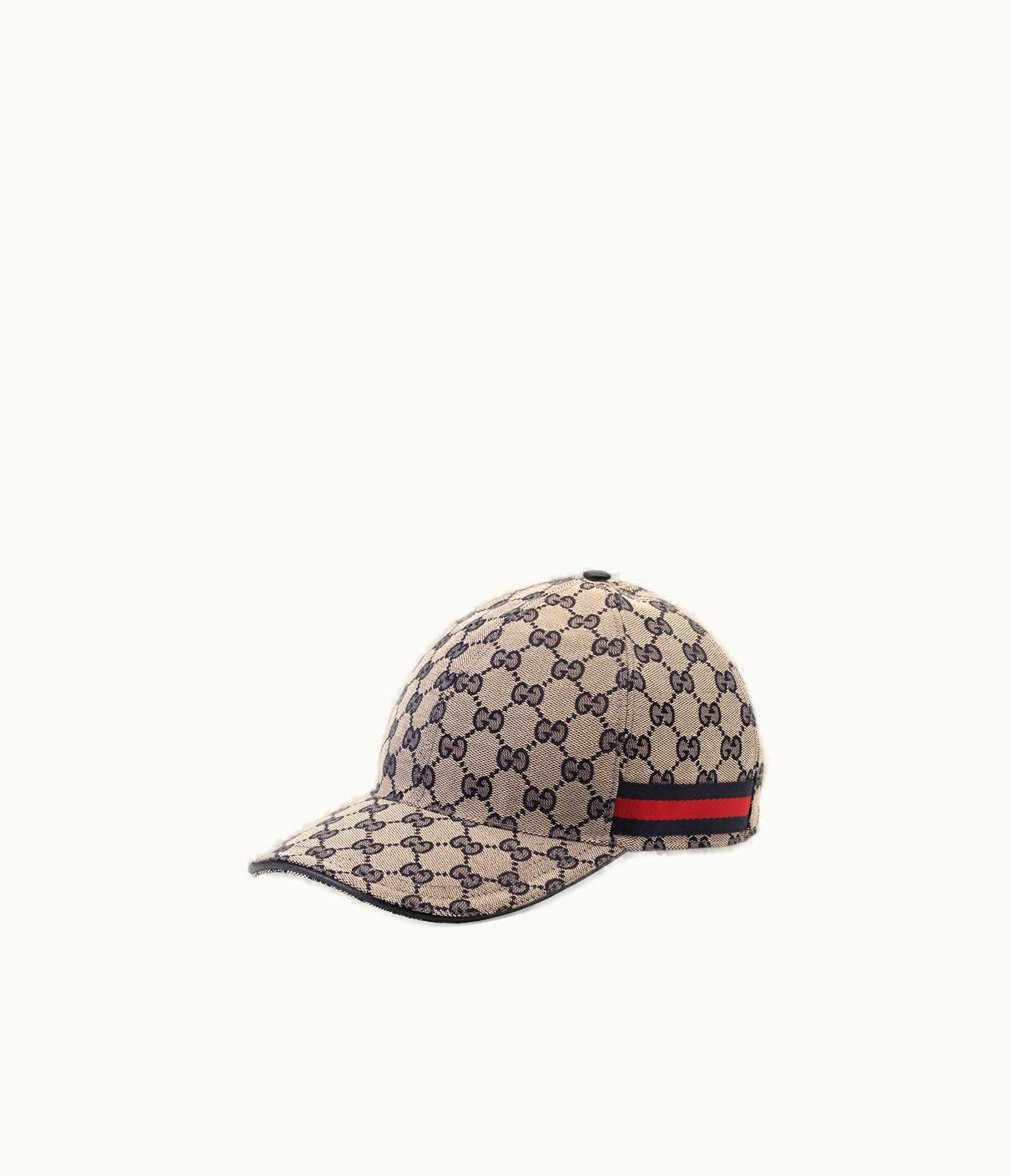 Gucci Gucci Original GG Canvas Baseball Hat With Web UZ0136068