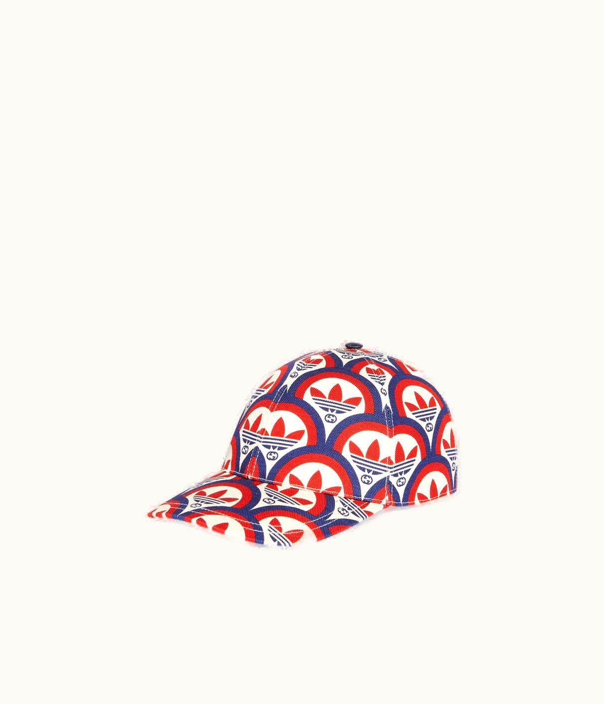 Gucci Gucci Adidas X Gucci Trefoil Print Baseball Hat
