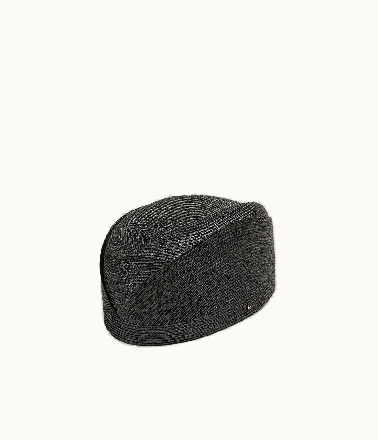 Gucci Gucci Straw-Effect Pillbox Hat