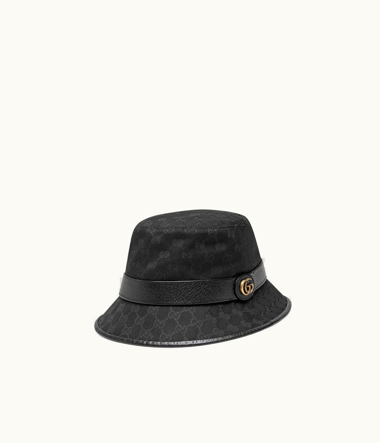 Gucci Gucci GG Canvas Bucket Hat With Double G