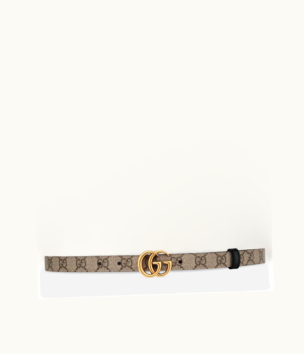 Gucci Gucci GG Marmont Reversible Thin Belt UZ0136249