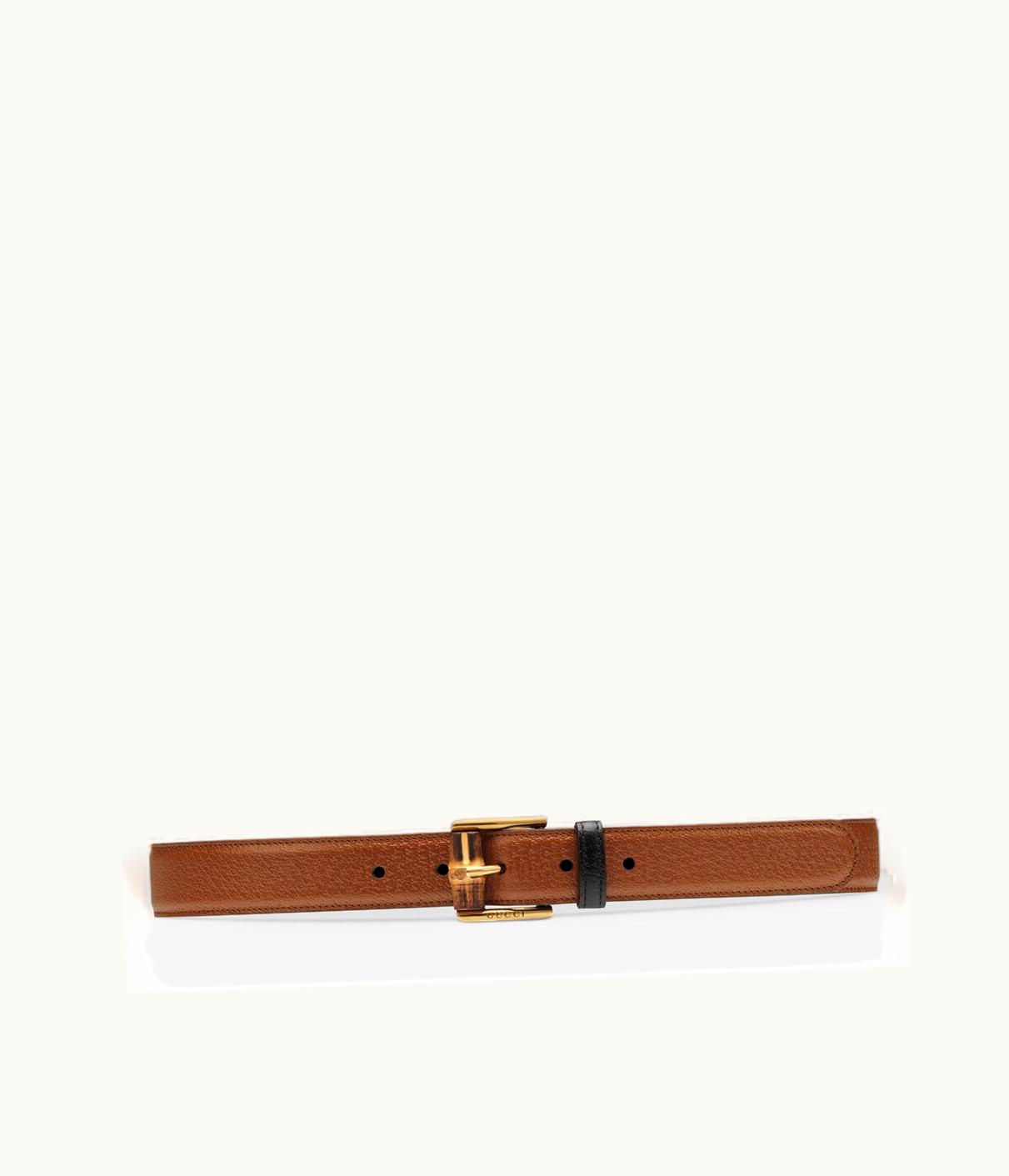 Gucci Gucci Belt With Bamboo Buckle UZ0136283