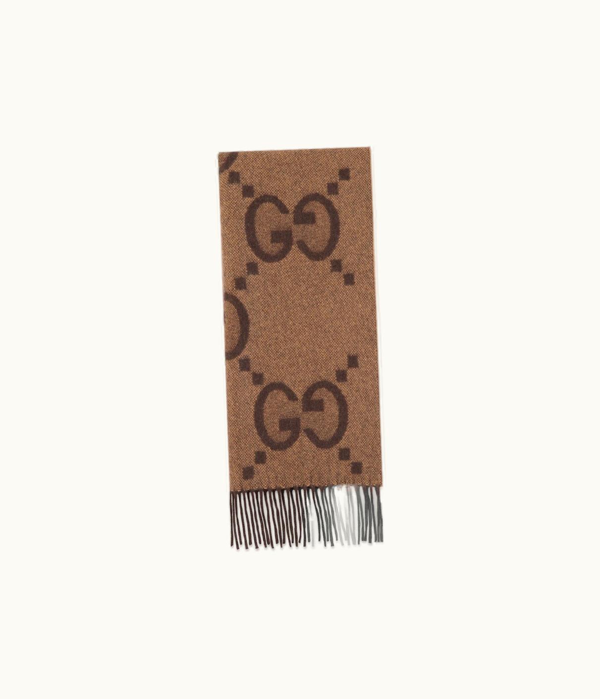 Gucci Gucci GG Cashmere Jacquard Scarf UZ0136353