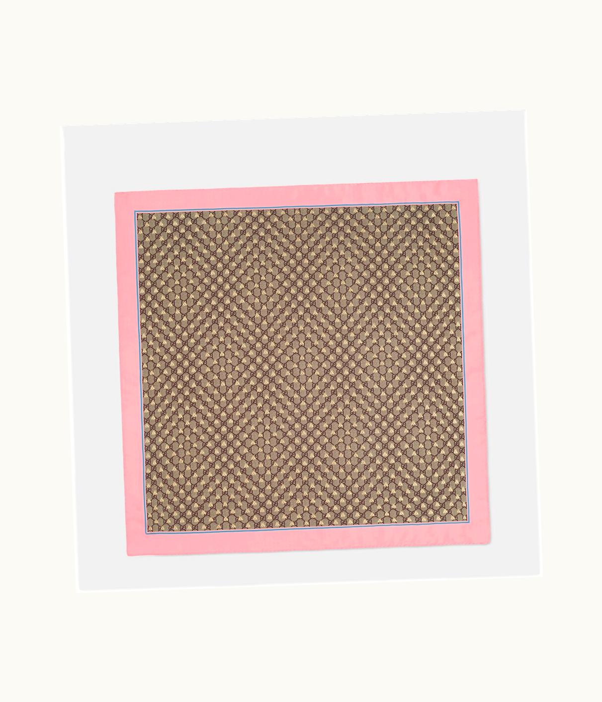 Gucci Gucci GG Bees Silk Scarf UZ0136376