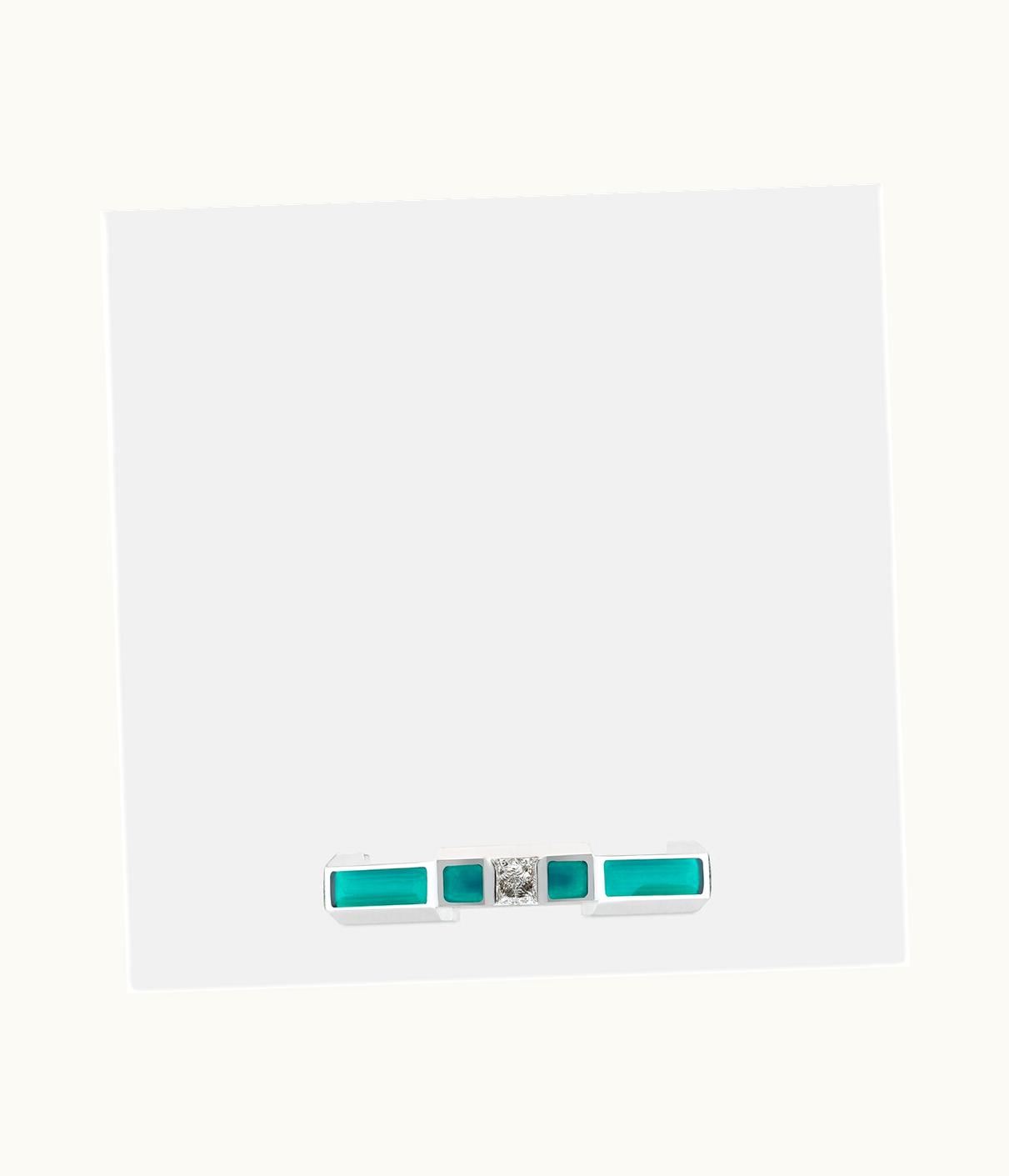 Gucci Gucci Link To Love Enamel And Diamond Ring UZ0136410