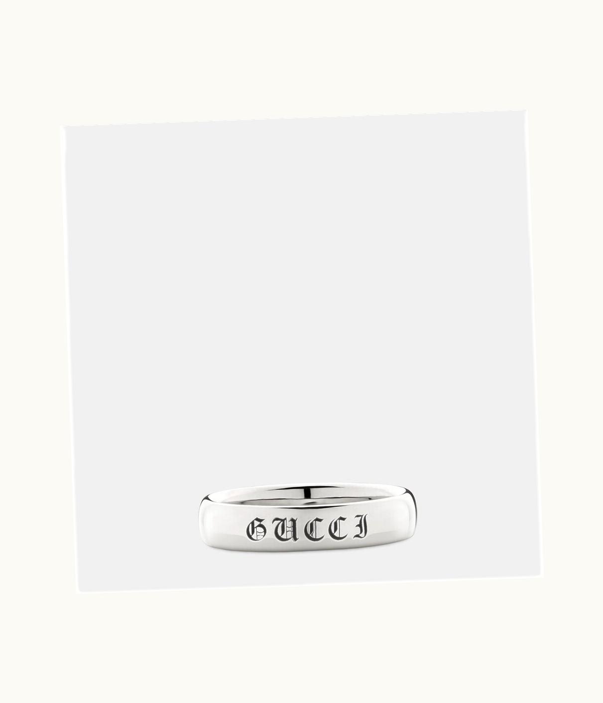 Gucci Gucci Promises 950 Platinum Ring 4mm