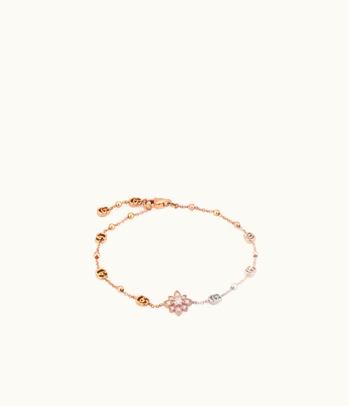 Gucci Gucci Flora 18k Diamond Bracelet