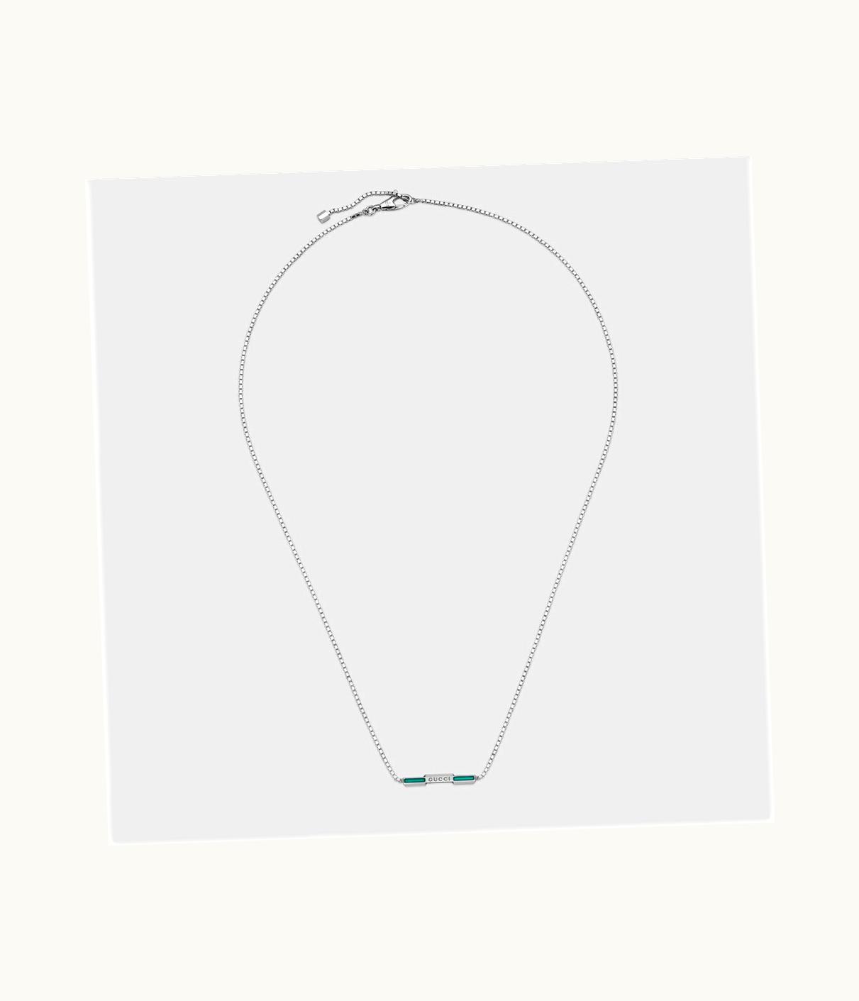 Gucci Gucci Link To Love Necklace With 'Gucci' Bar UZ0136484