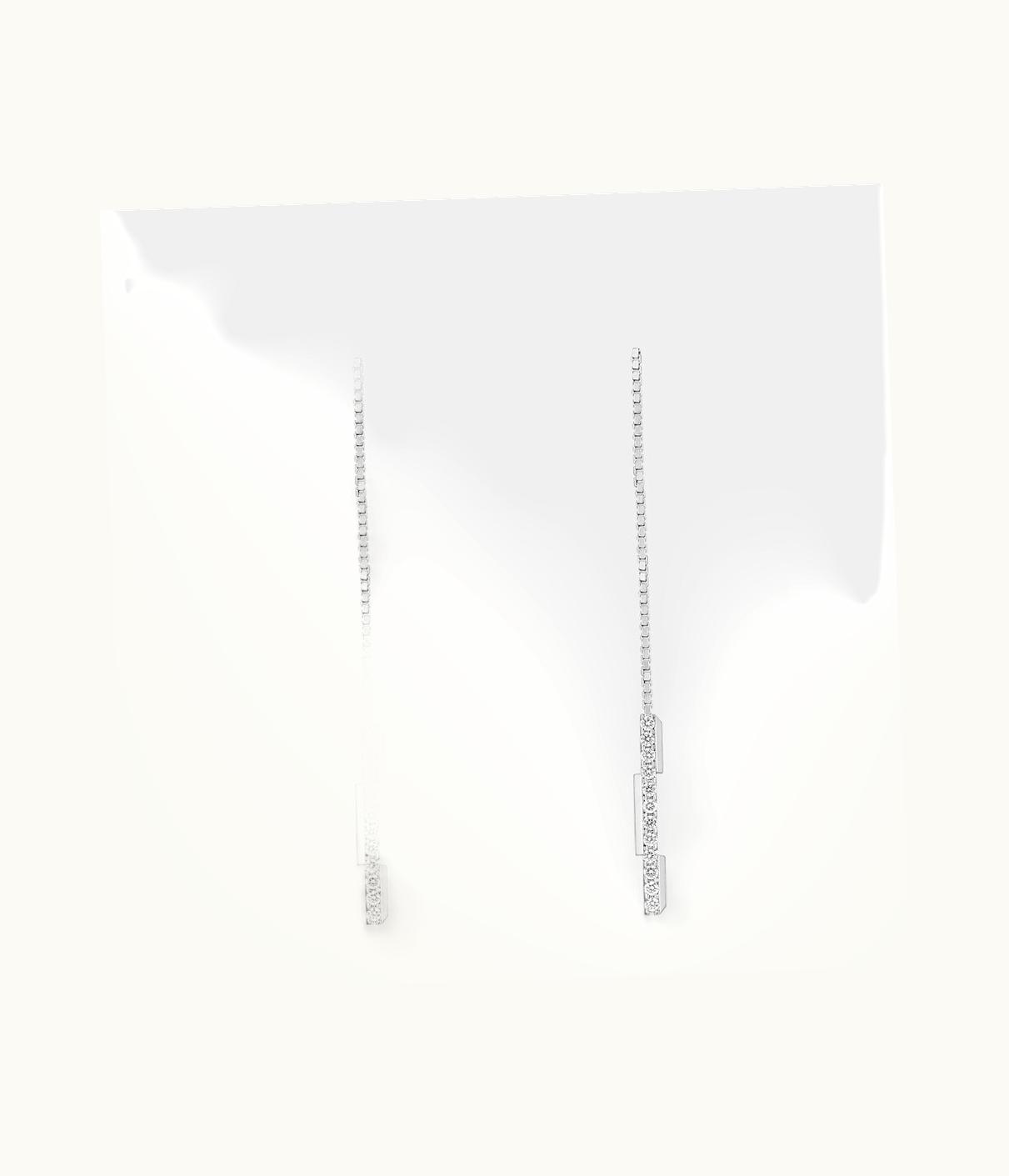 Gucci Gucci Link To Love Chain Earrings With 'Gucci' Bar UZ0136487