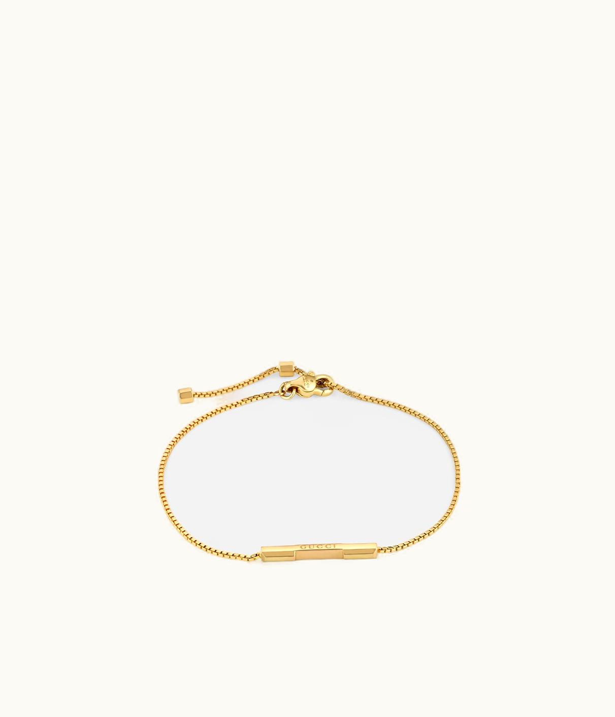 Gucci Gucci Link To Love Bracelet With 'Gucci' Bar UZ0136494