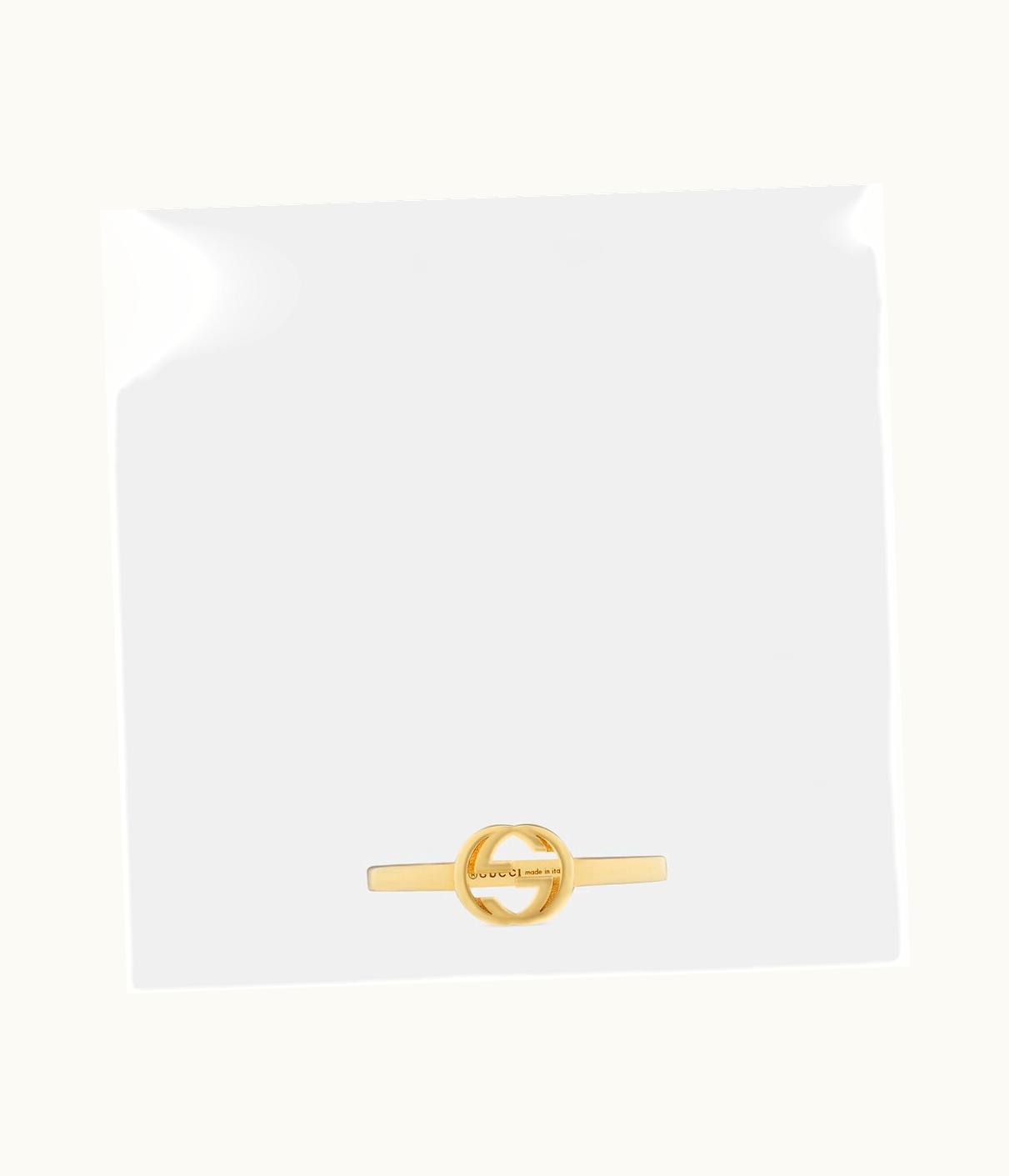 Gucci Gucci Interlocking G 18k Ring UZ0136528