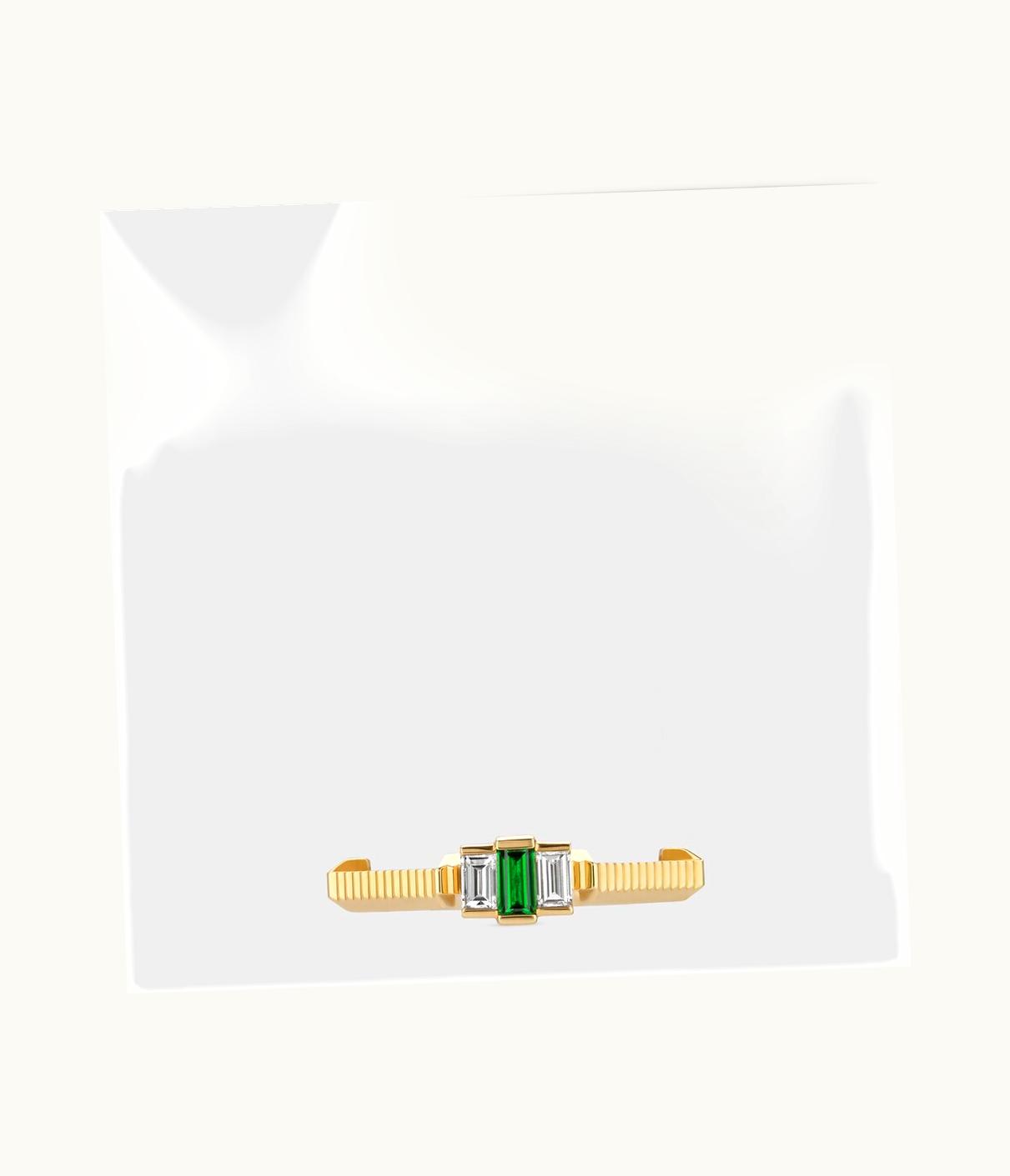 Gucci Gucci Link To Love Tourmaline And Diamond Ring