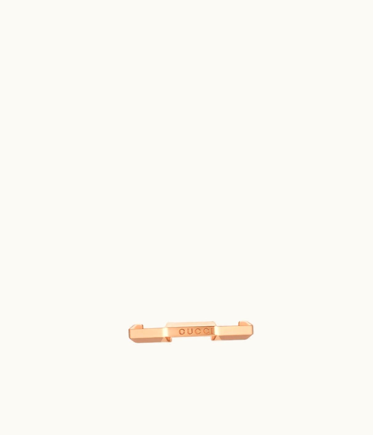 Gucci Gucci Link To Love Mirrored Ring UZ0136551