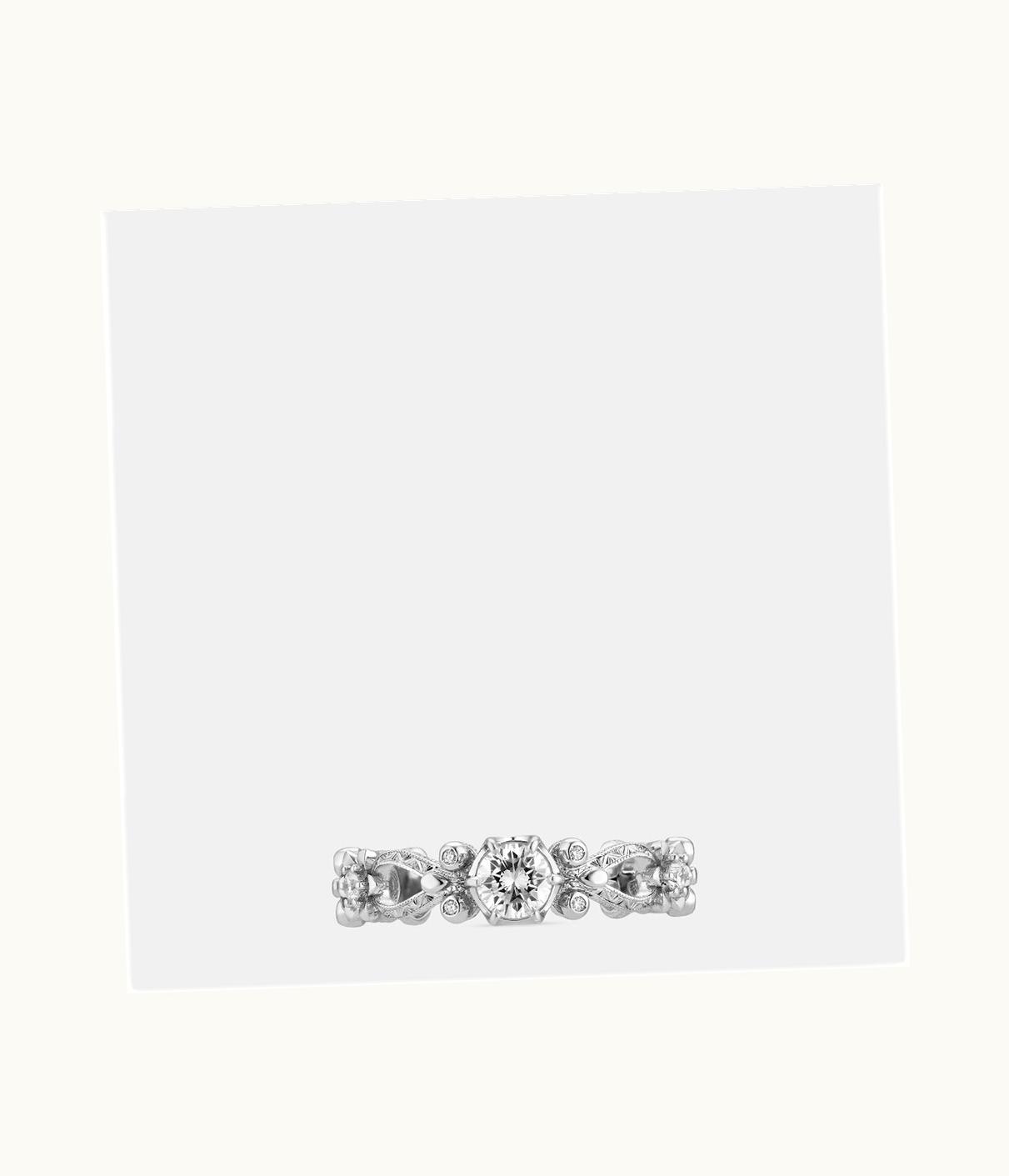 Gucci Gucci Flora 18k Solitaire Ring UZ0136577