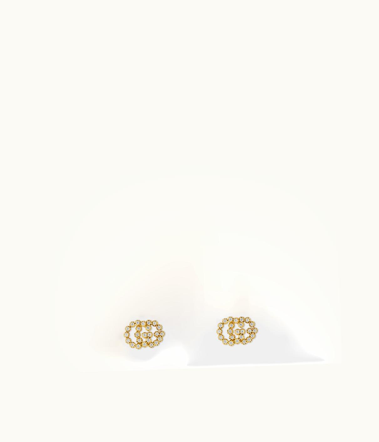 Gucci Gucci GG Running Studs With Diamonds UZ0136603