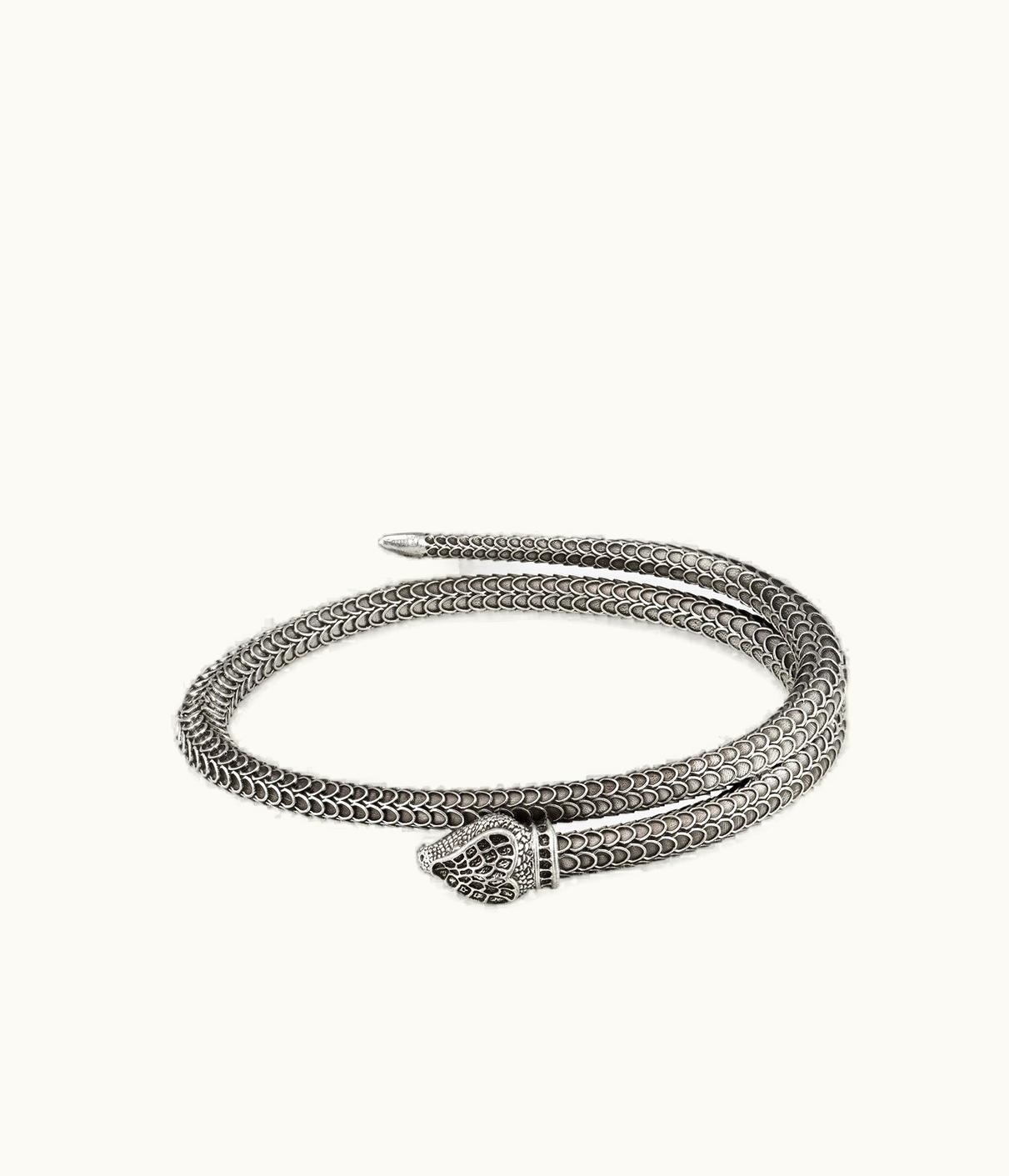 Gucci Gucci Garden Silver Snake Bracelet