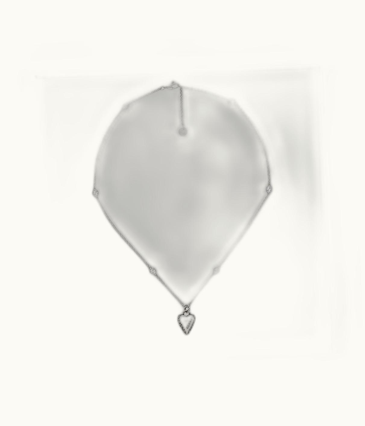 Gucci Gucci Heart Charm Necklace