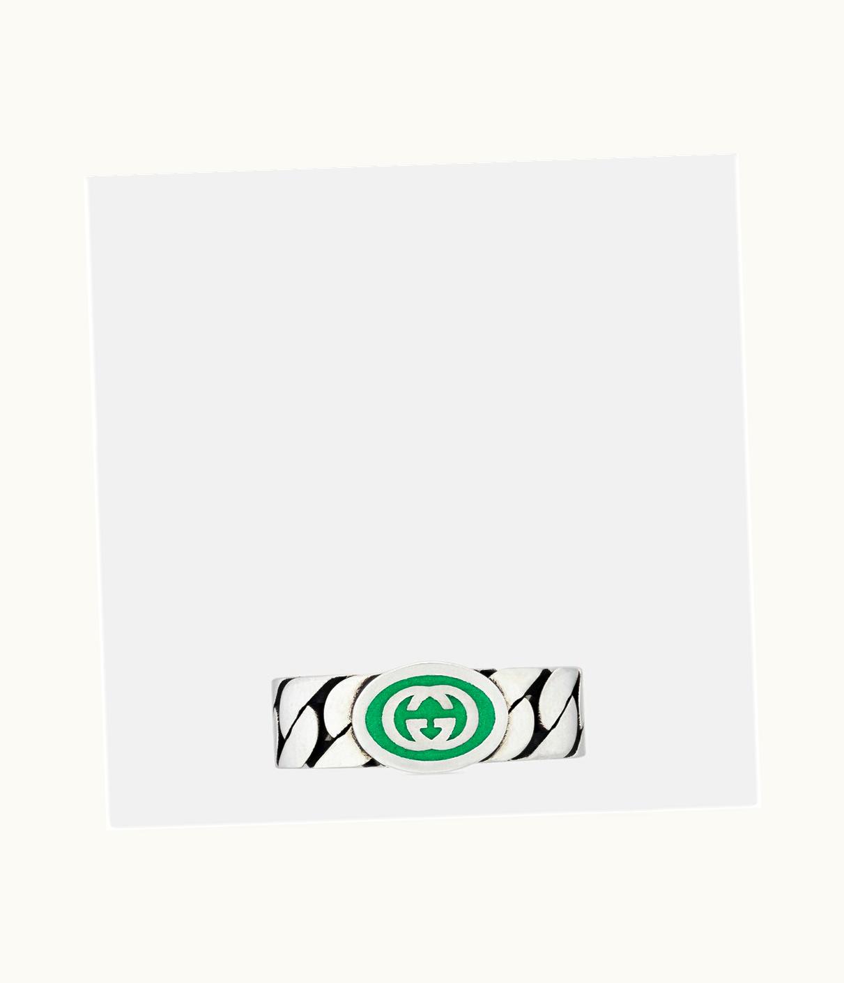 Gucci Gucci Interlocking G Enamel Ring