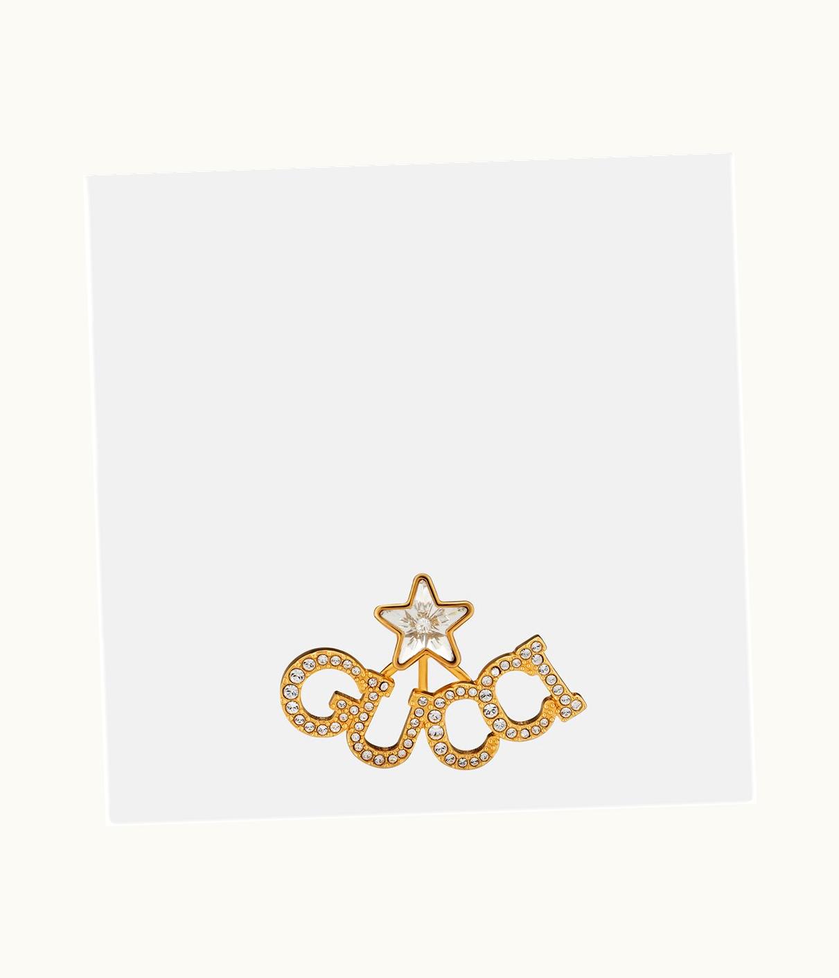 Gucci Gucci Single Earring With Gucci Script UZ0136778