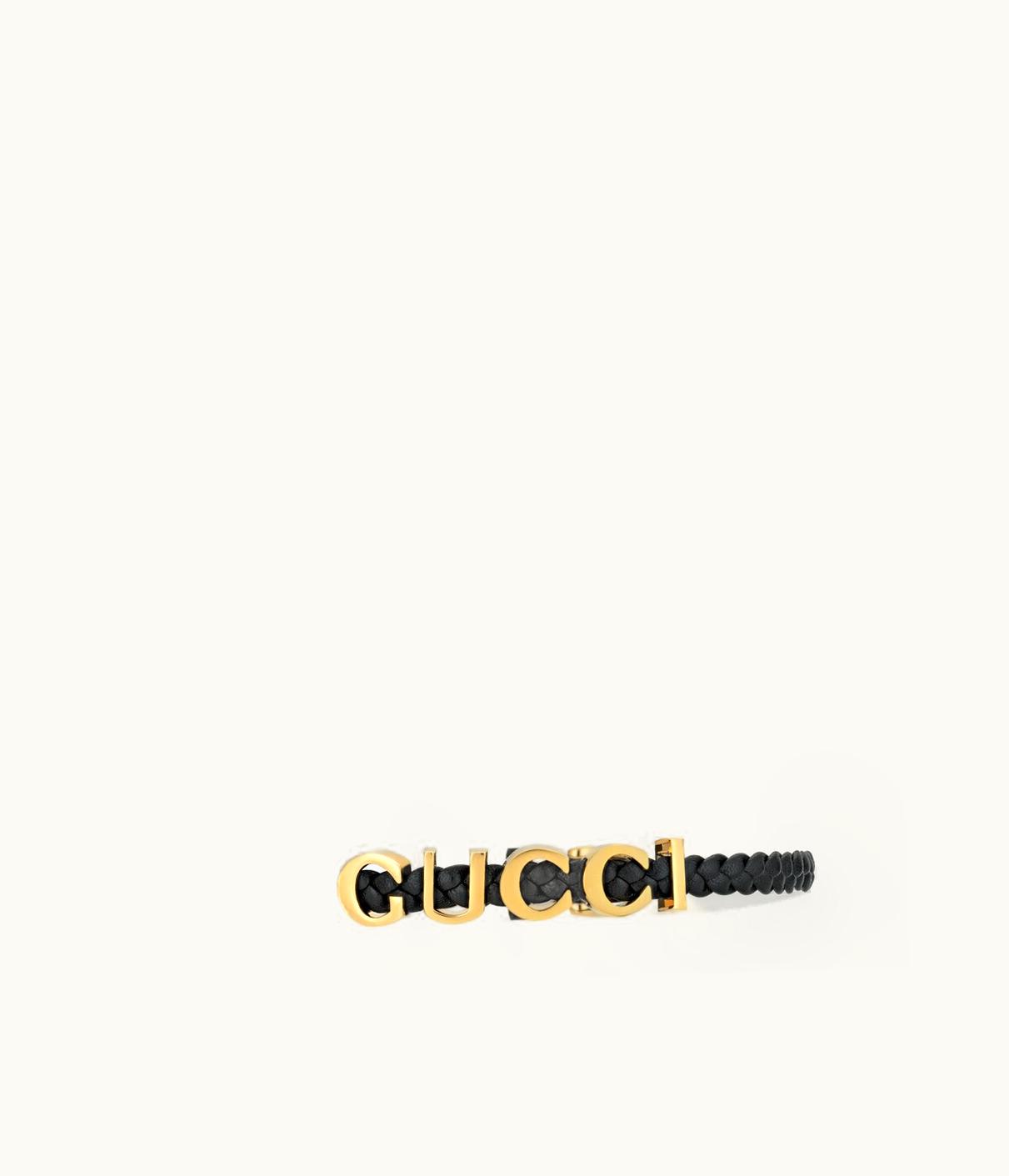 Gucci Gucci Leather 'Gucci' Necklace UZ0136782