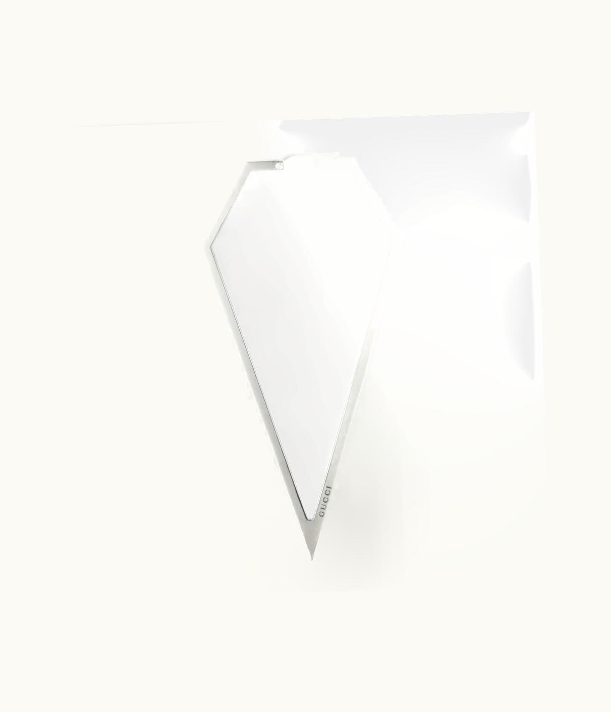 Gucci Gucci Large Single Triangle-Shaped Earring UZ0136792