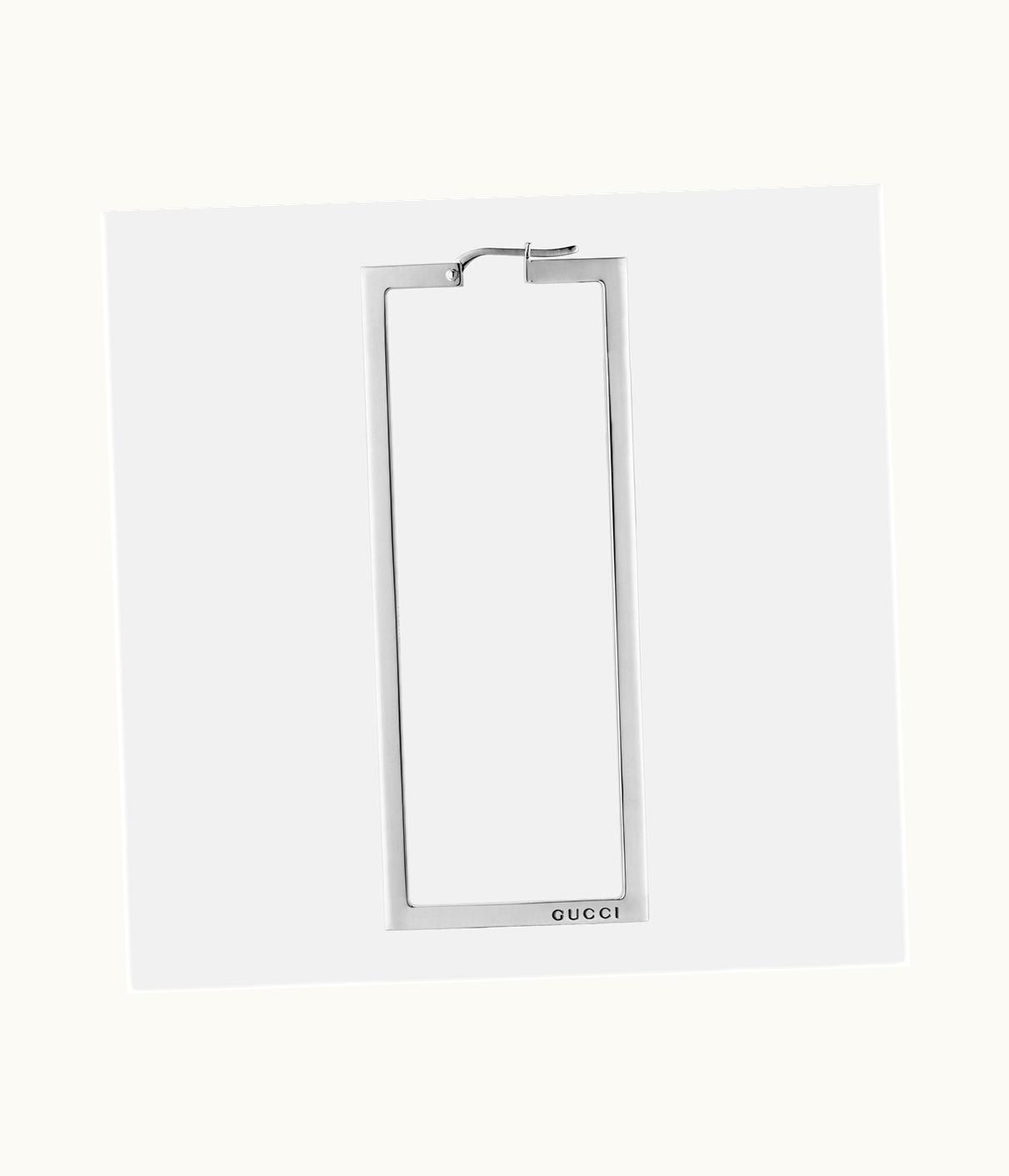 Gucci Gucci Large Single Rectangular Earring UZ0136794