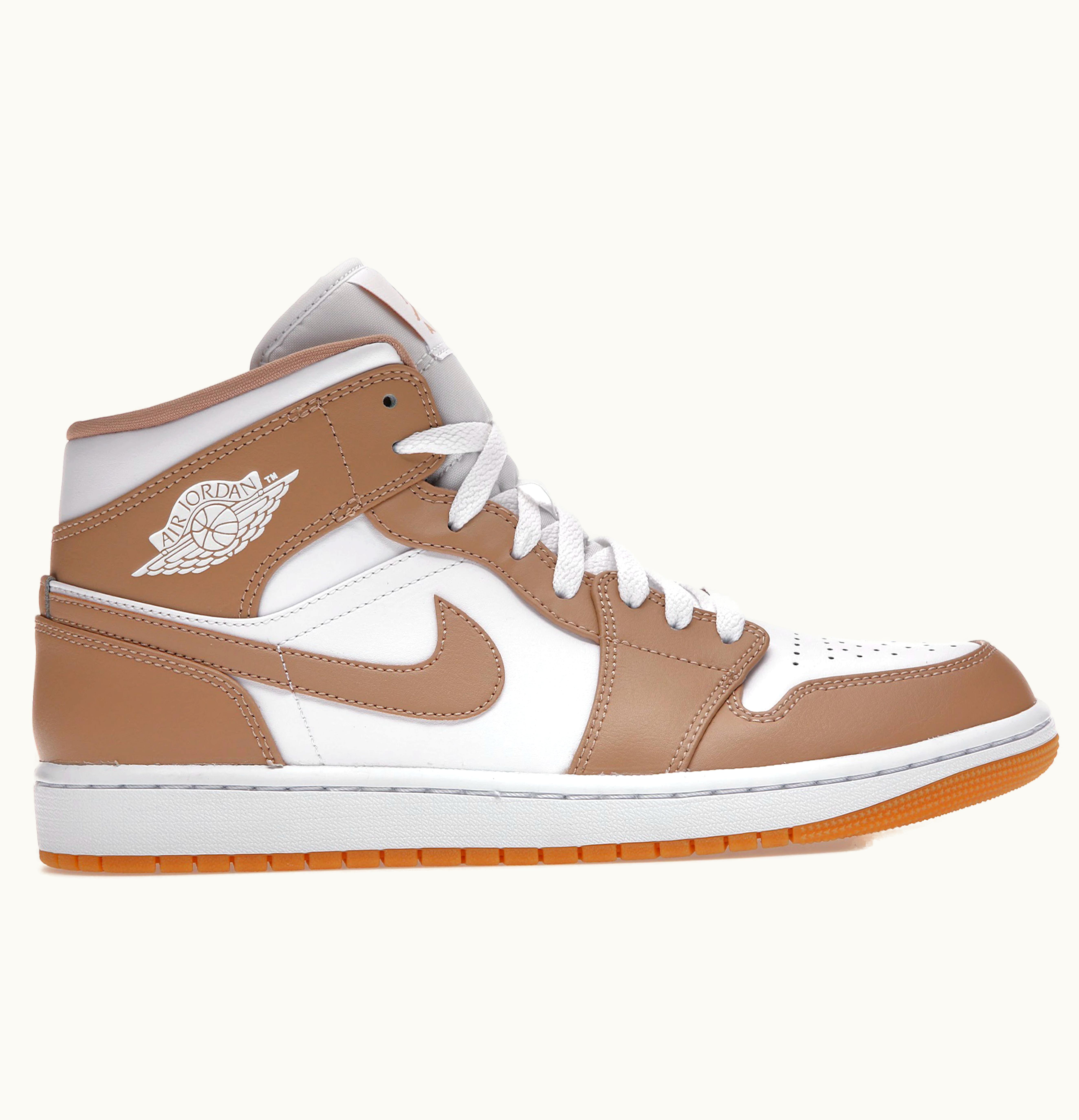 Jordan Air Jordan 1 Mid Tan Gum