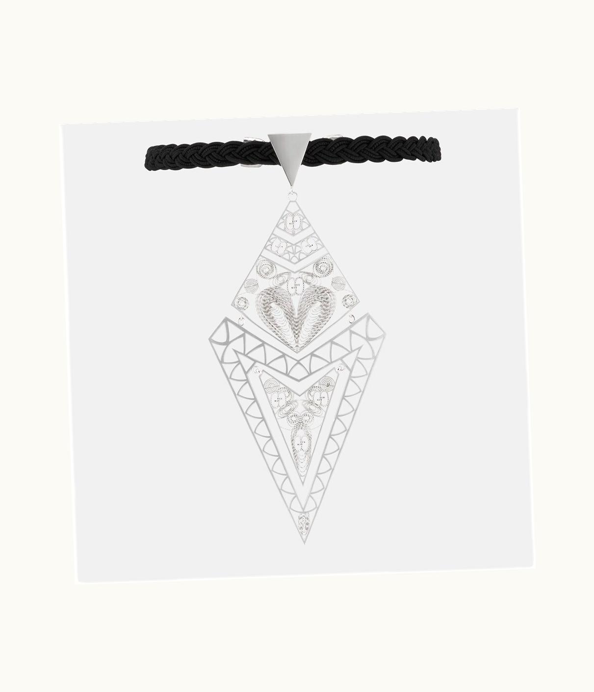 Gucci Gucci Geometric Motif Choker