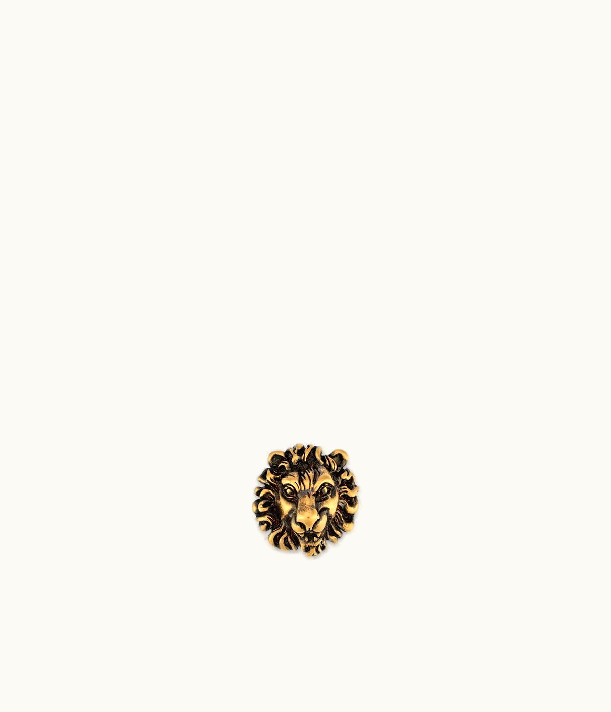 Gucci Gucci Lion Head Brooch