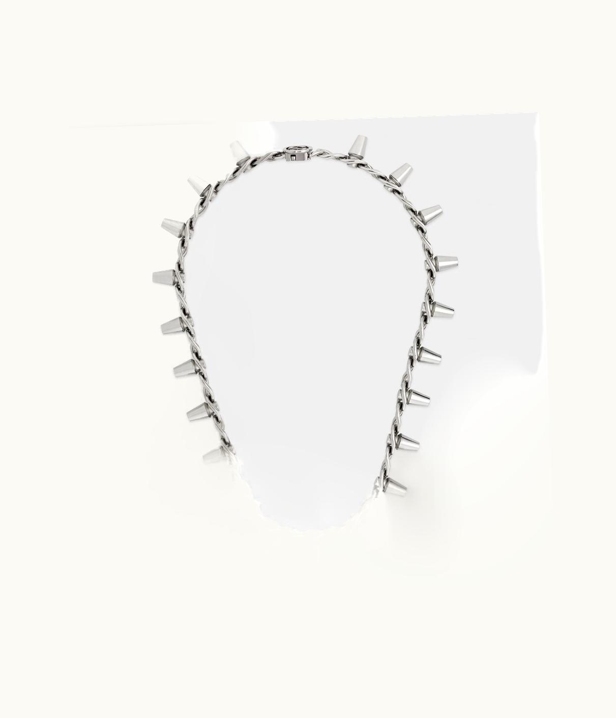 Gucci Gucci Long Necklace With Studs