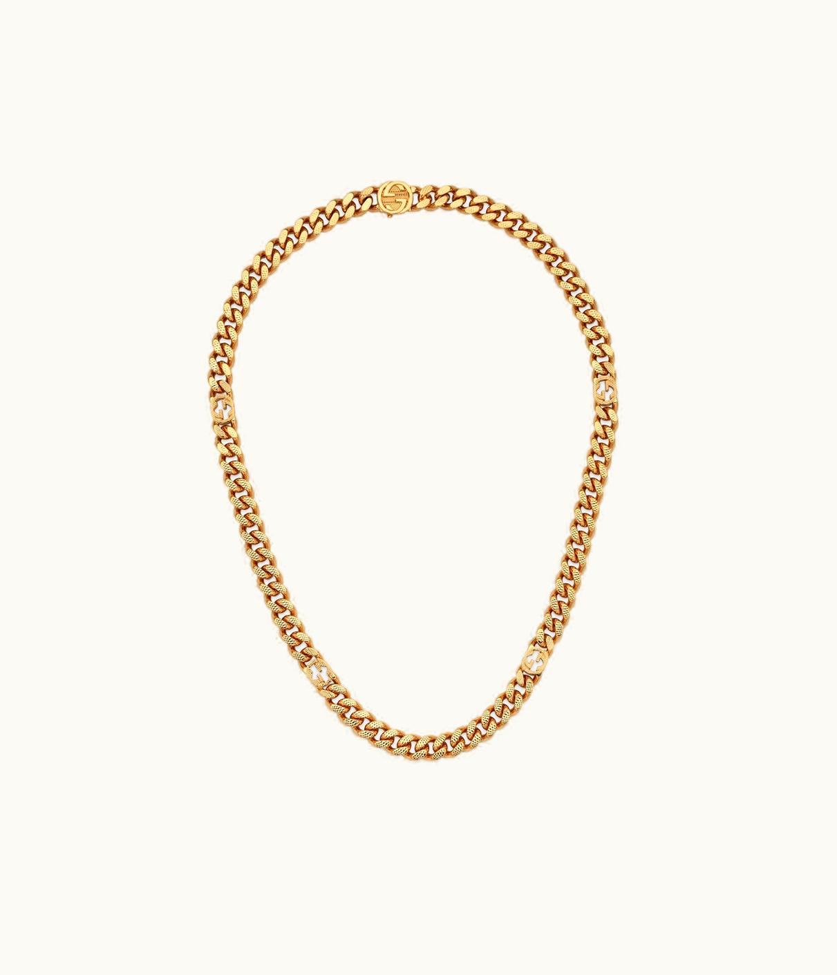 Gucci Gucci Necklace With Interlocking G UZ0136969