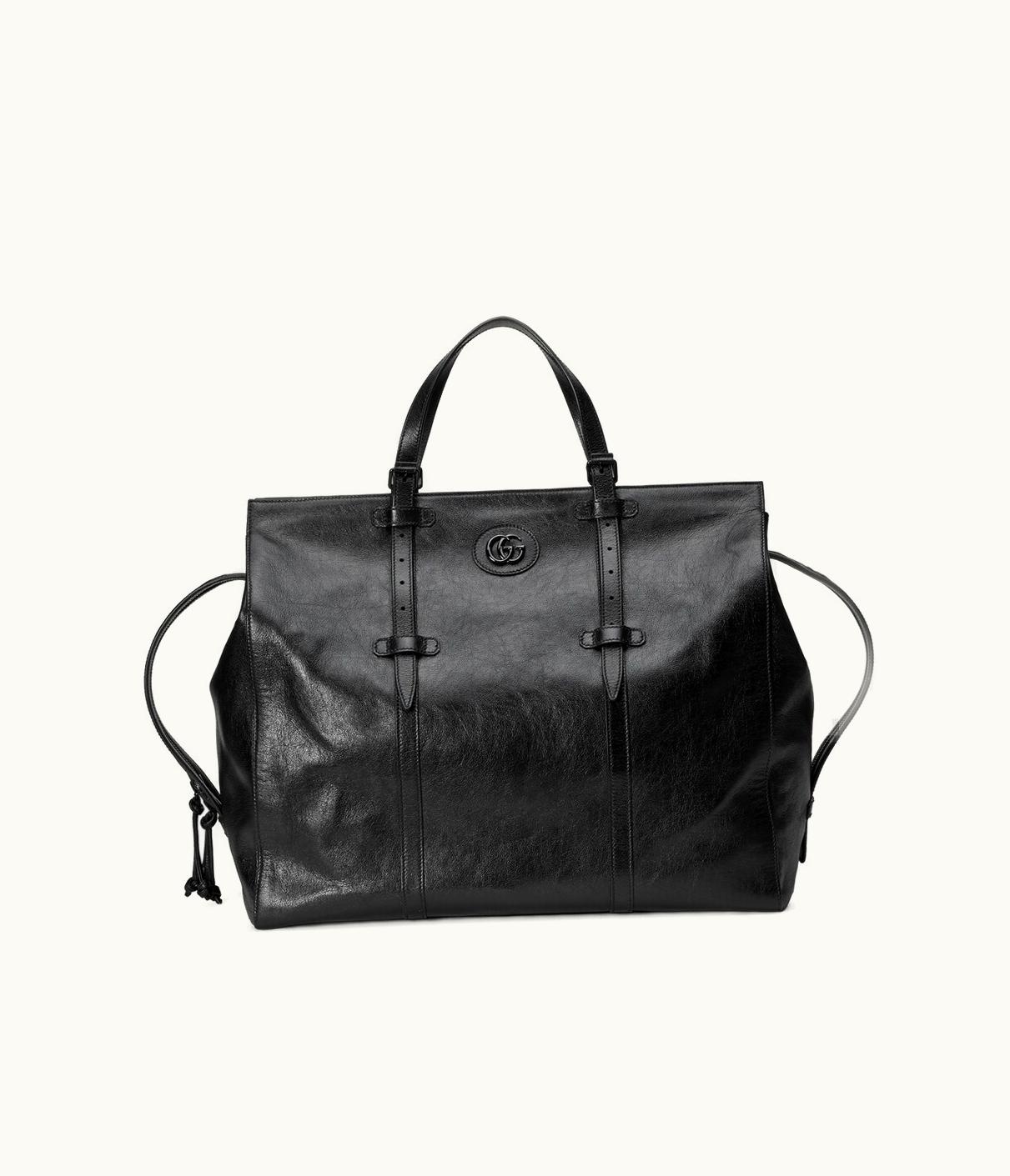 Gucci Gucci Large Tote Bag With Tonal Double G