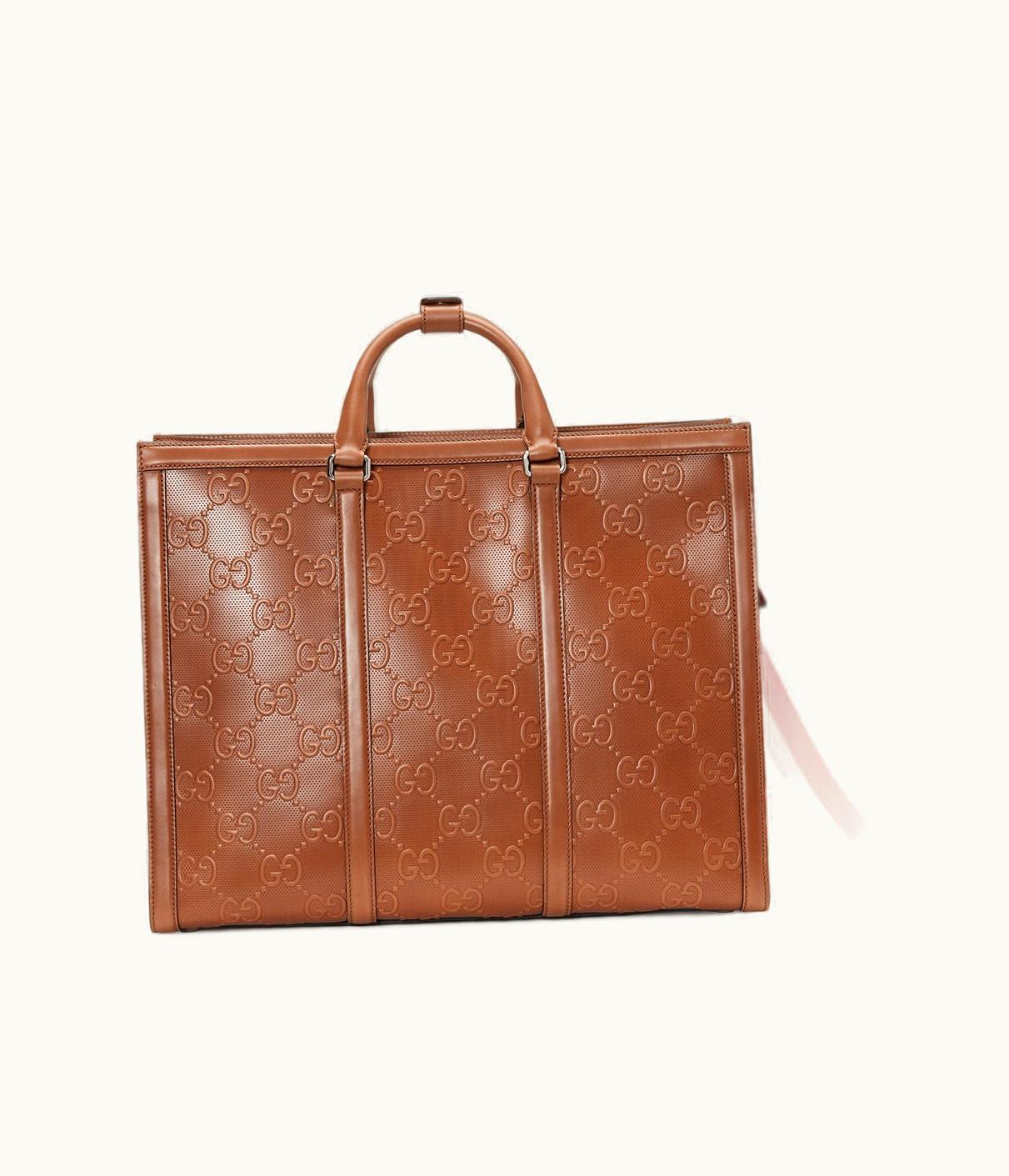 Gucci Gucci GG Embossed Tote Bag