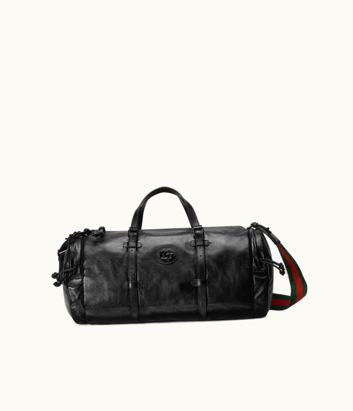 Gucci Gucci Large Duffle Bag With Tonal Double G
