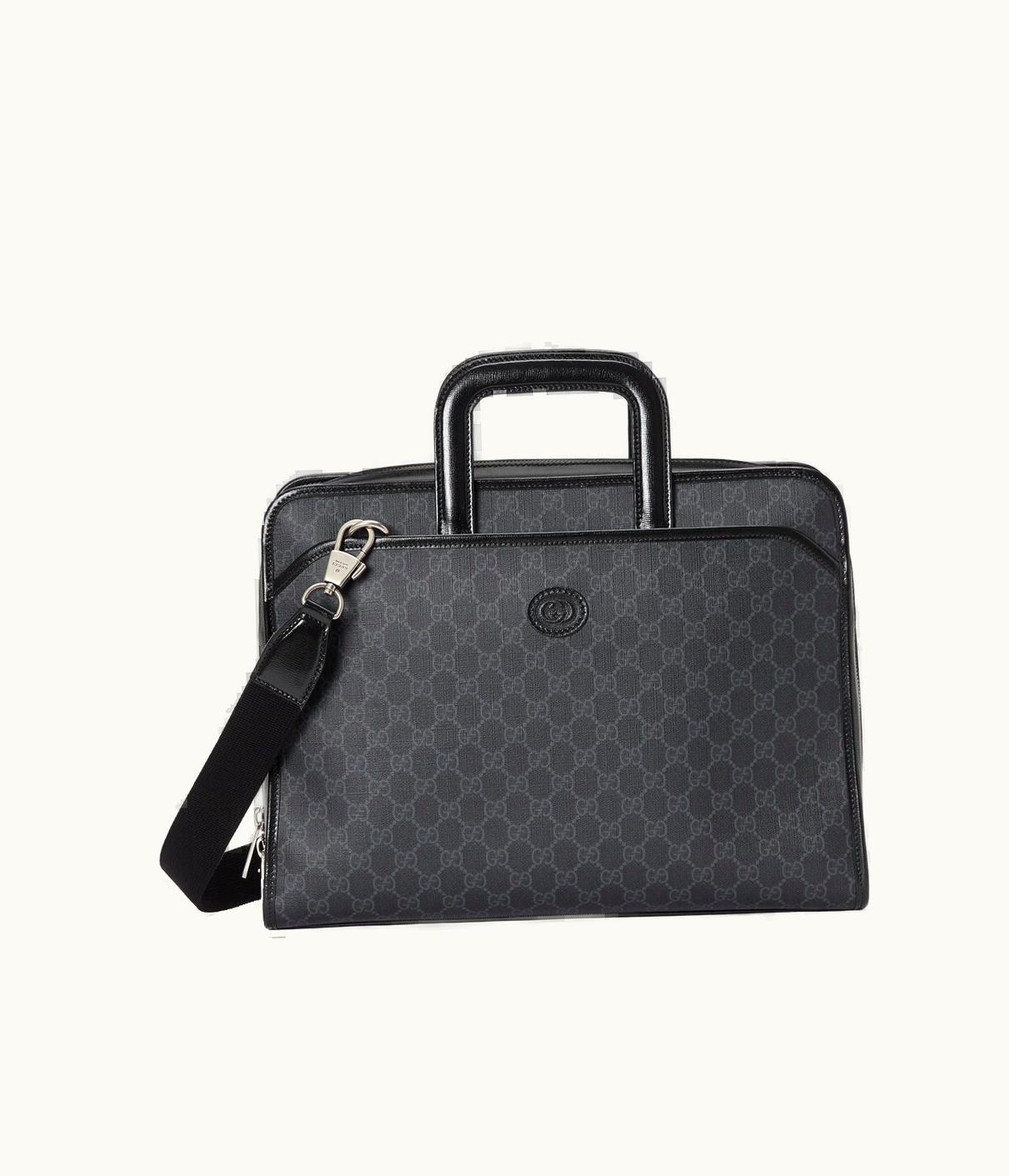 Gucci Gucci Briefcase With Interlocking G