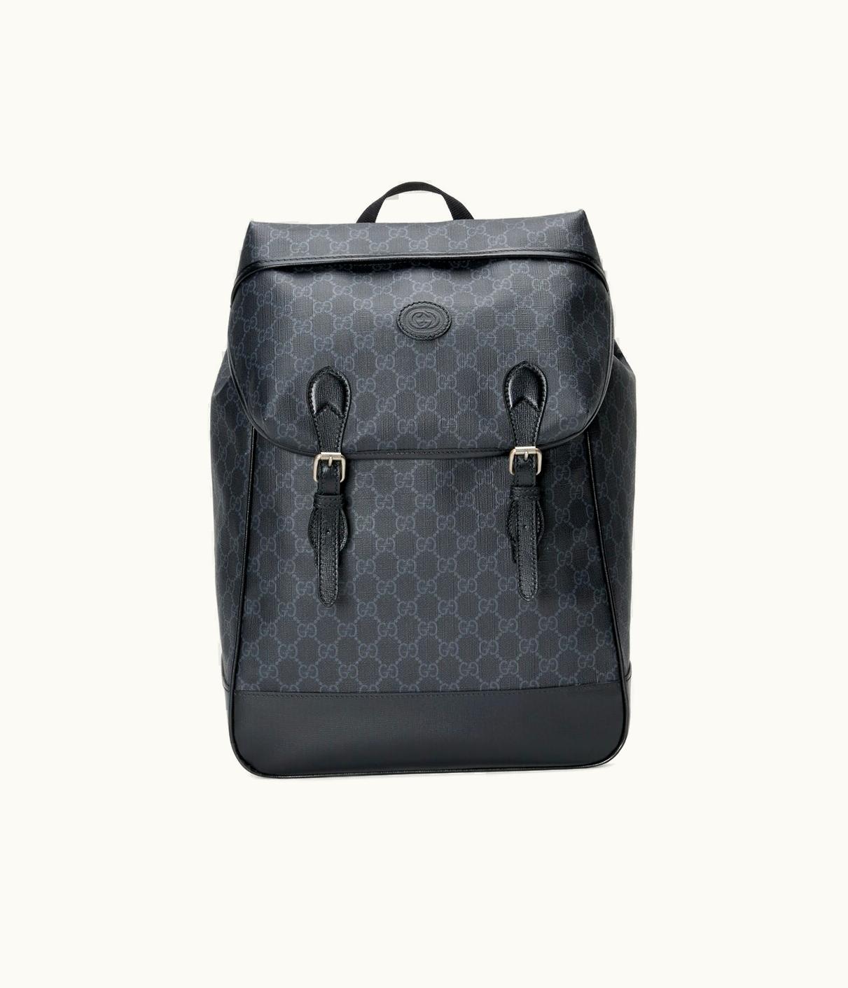 Gucci Gucci Medium Backpack With Interlocking G