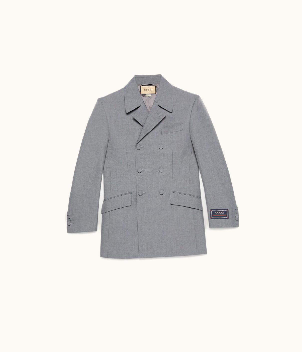 Gucci Gucci Wool Gabardine Formal Jacket