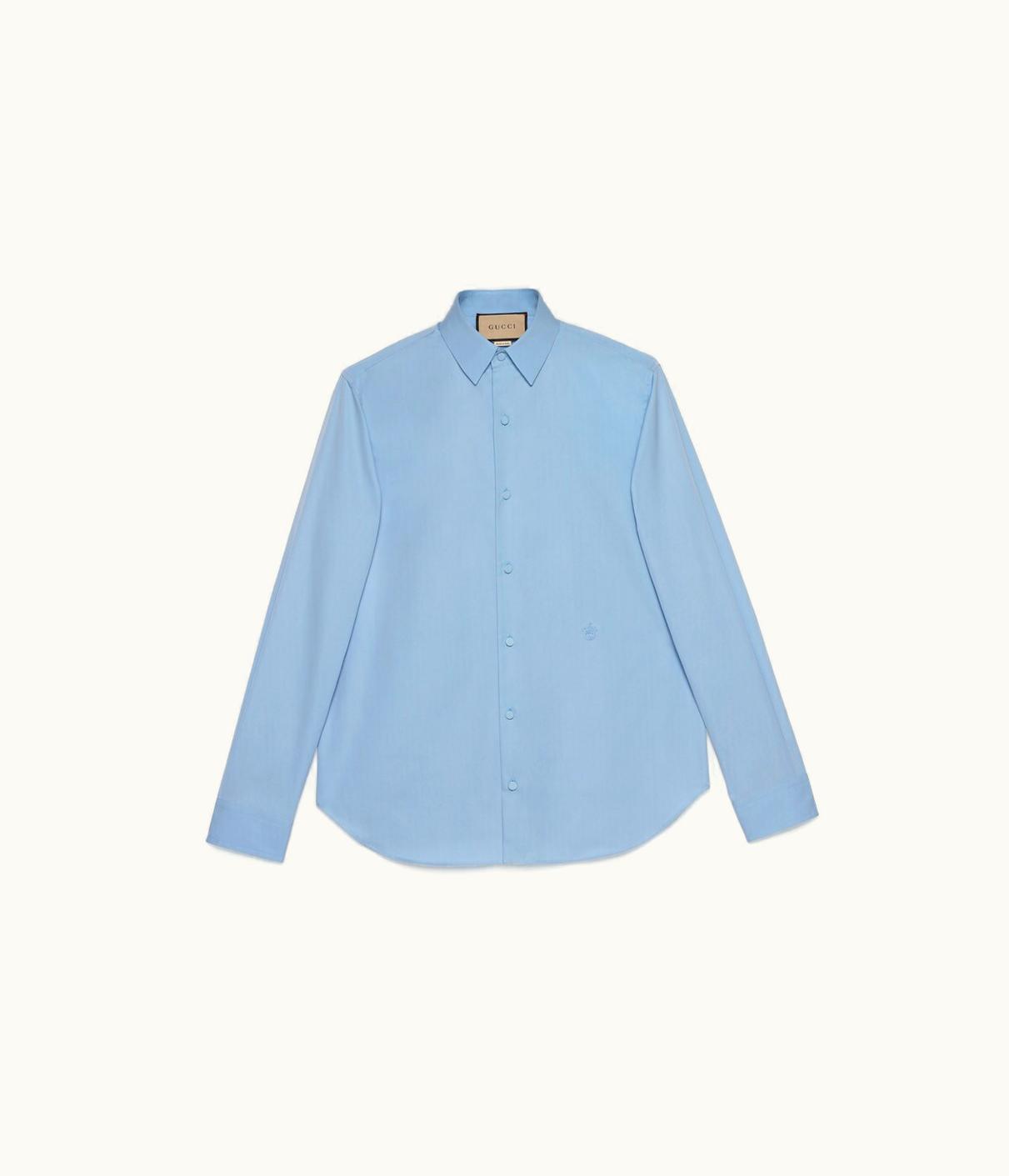 Gucci Gucci Cotton Poplin Shirt With Embroidery UZ0137264
