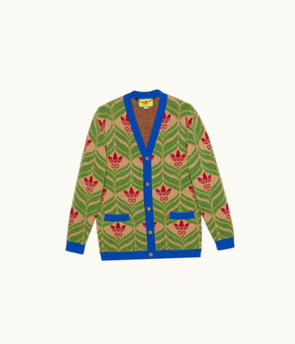 Gucci Gucci Adidas X Gucci GG Trefoil Cardigan UZ0137295