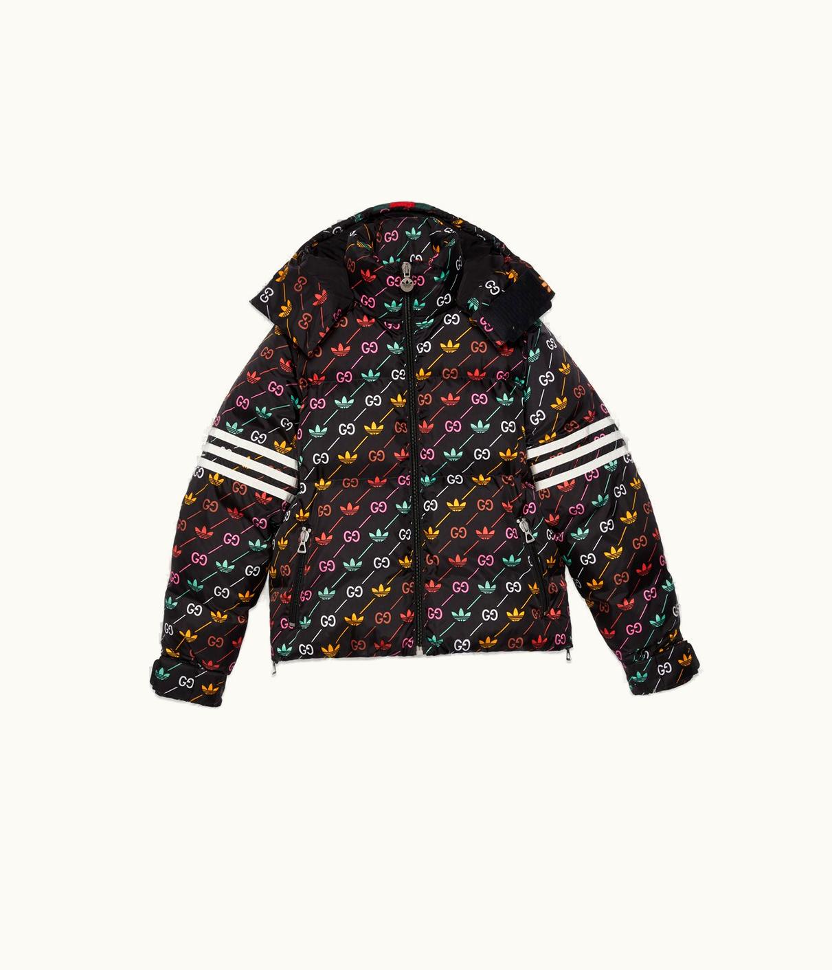 Gucci Gucci Adidas X Gucci GG Trefoil Down Jacket