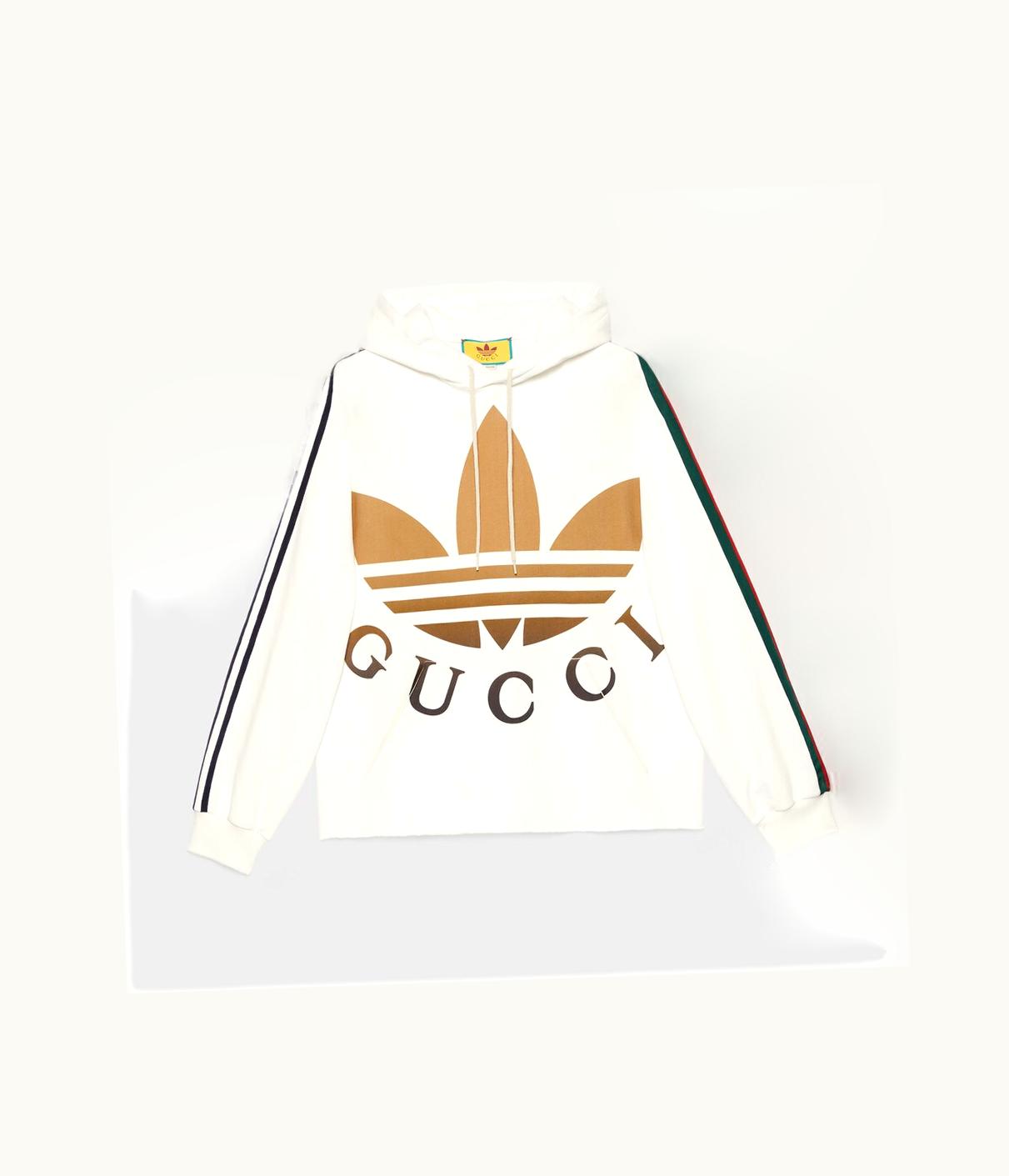 Gucci Gucci Adidas X Gucci Hooded Sweatshirt UZ0137301